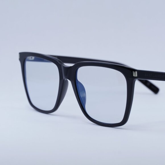 🕶️ New Saint Laurent SL717 SLIM SUN 001 Sunglasses - Black Frame - Picture 4 of 11